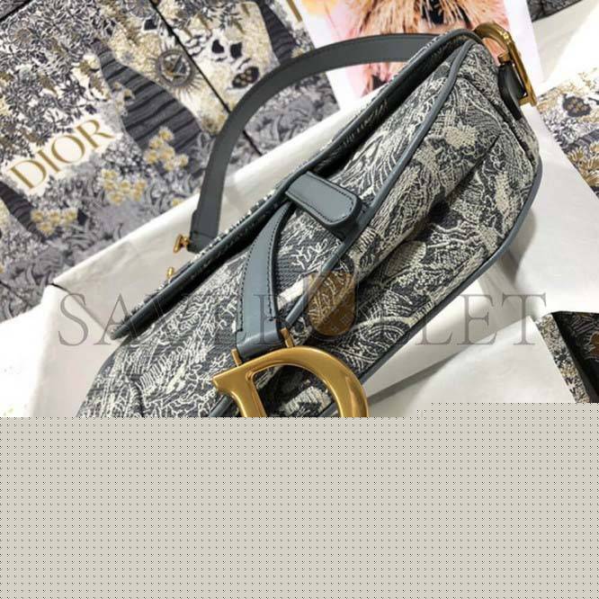 D*or saddle bag m0446ctfo_m932 (25.5cm*20cm*6.5cm)